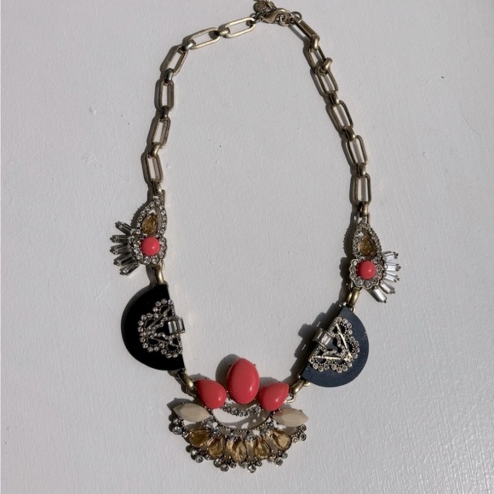 J. Crew Multicolor Statement Necklace